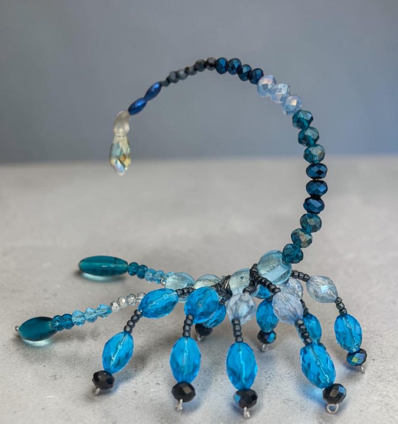Phantasm – Handcrafted Crystal & Glass Bead Scorpion