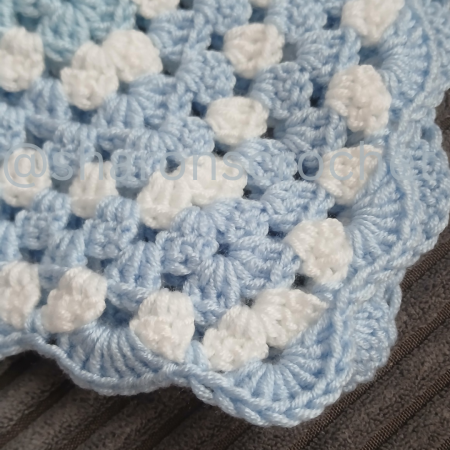 🧶 Handmade Granny Square Baby Blanket & Hat Sets ❤️