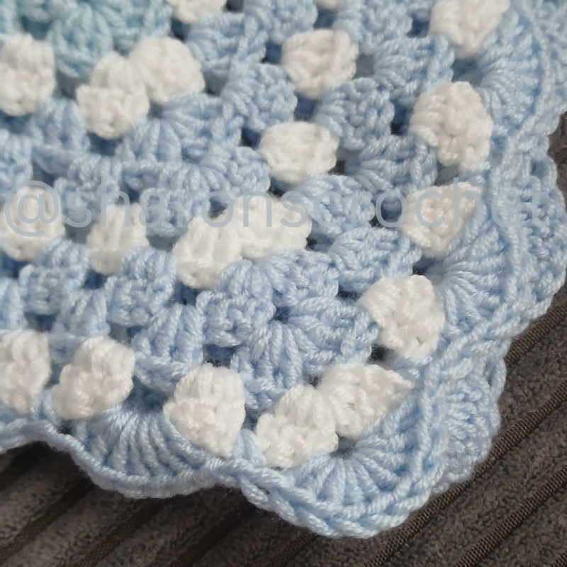 🧶 Handmade Granny Square Baby Blanket & Hat Sets ❤️