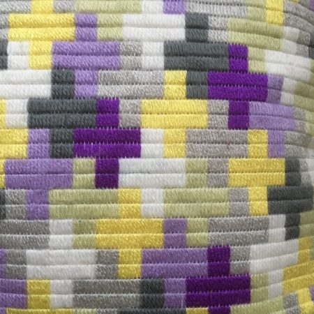 Original Contemporary Bargello Needlepoint cushion