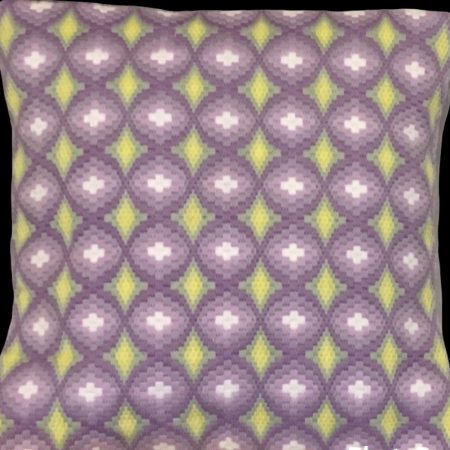 Original Bargello needlepoint cushion