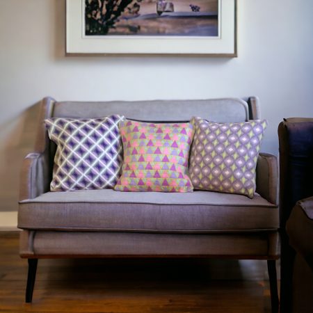 Original Bargello needlepoint cushion