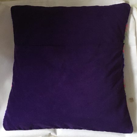 Original needlepoint cushion in bold design