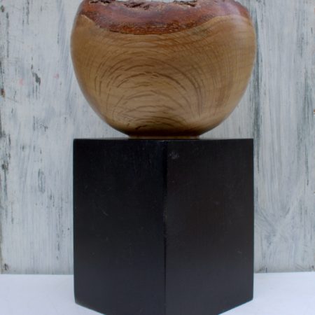 Small Natural Edge Bowl in Oak