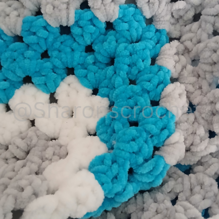 💙 Handmade Crochet Baby Blanket 💙