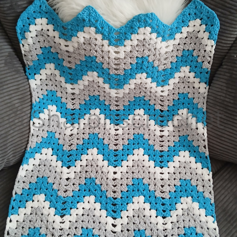 💙 Handmade Crochet Baby Blanket 💙