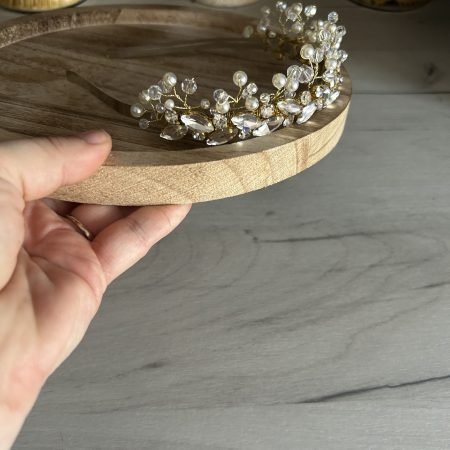 Stunning good and silver tiara