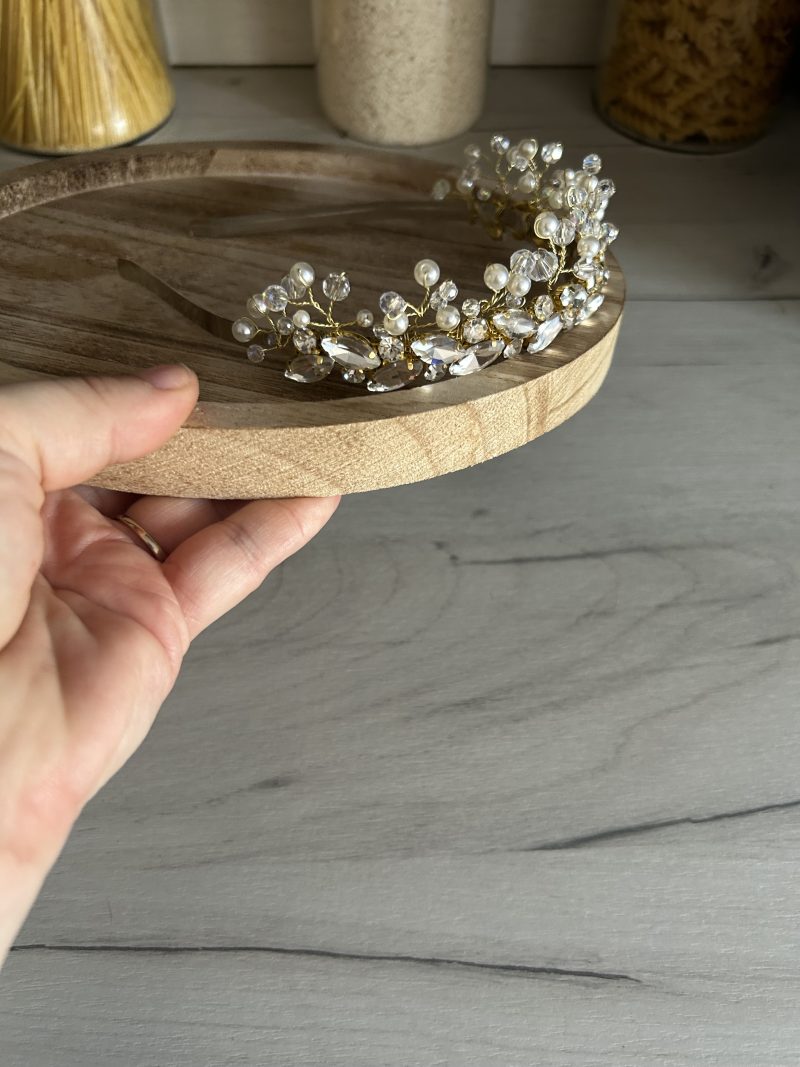 Stunning good and silver tiara