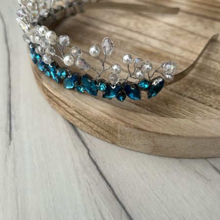 Stunning blue tiara