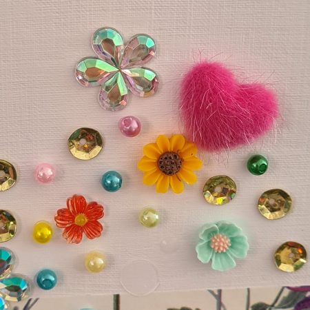 Handmade Birthday Card. Celebrate a special birthday with a cupcake!