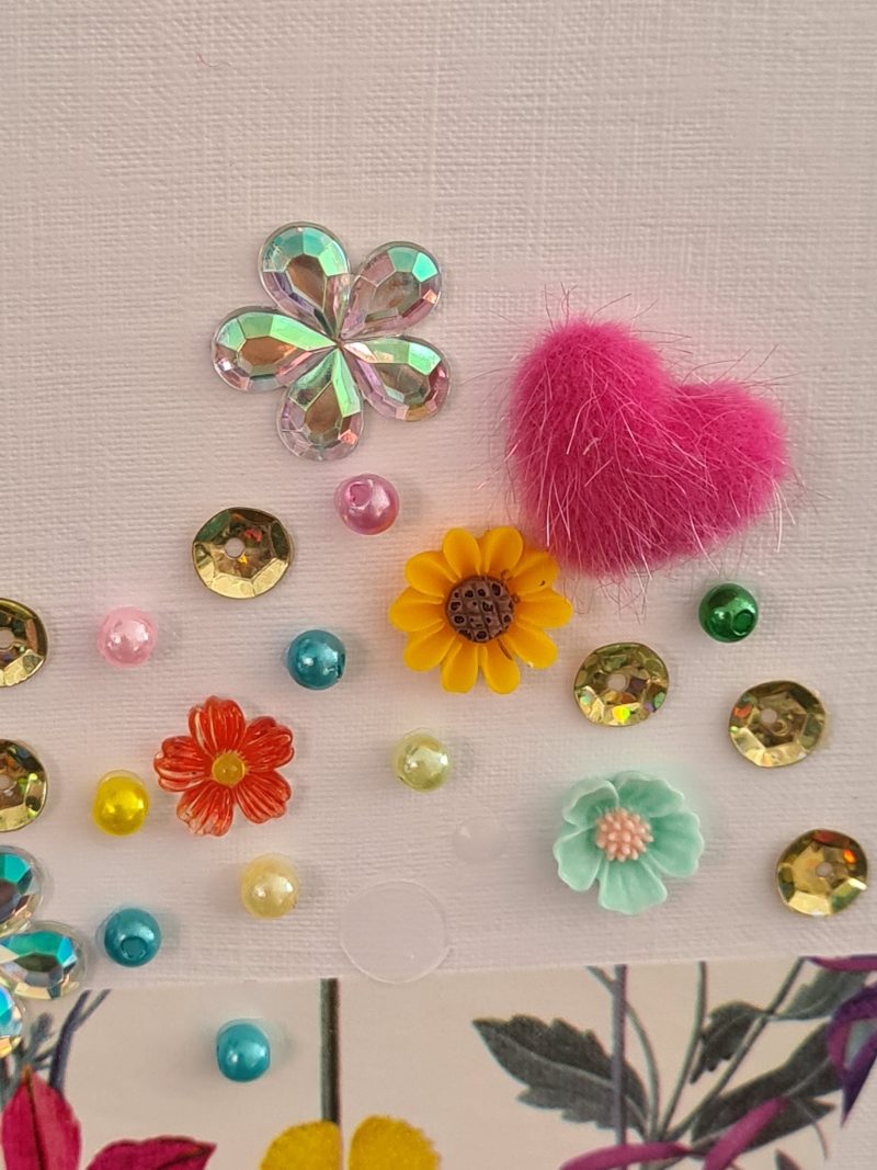 Handmade Birthday Card. Celebrate a special birthday with a cupcake!