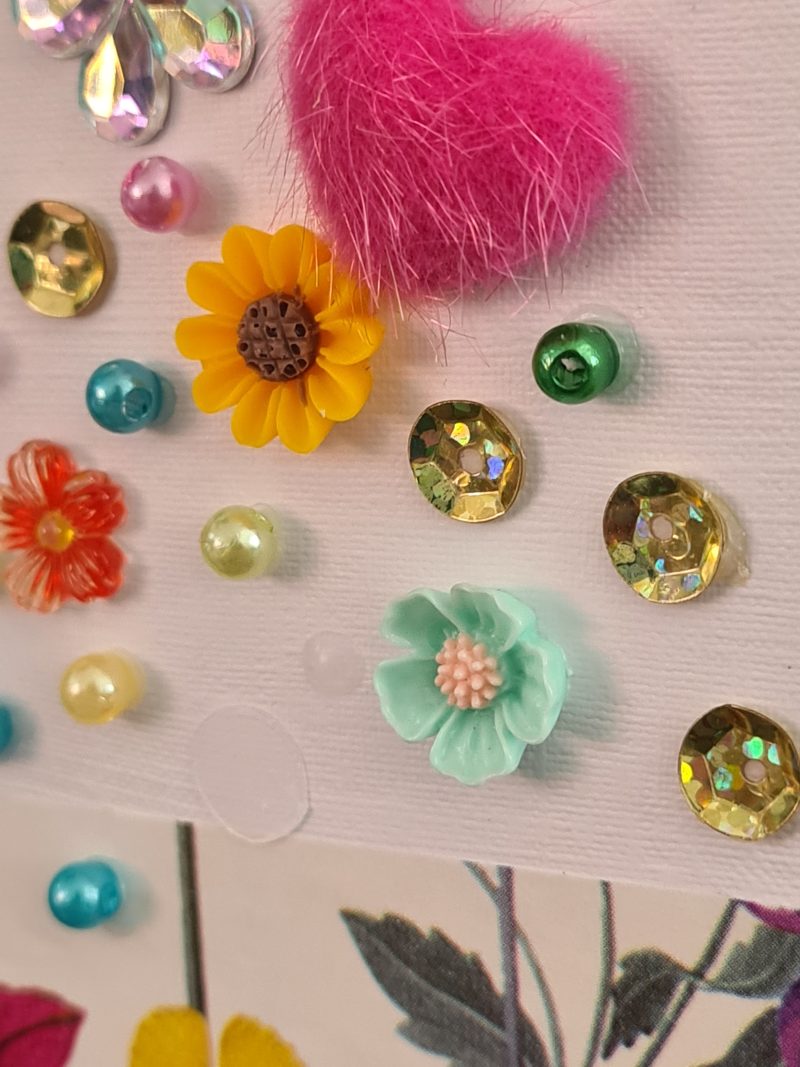 Handmade Birthday Card. Celebrate a special birthday with a cupcake!