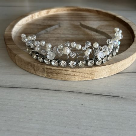 Handmade beaded tiara