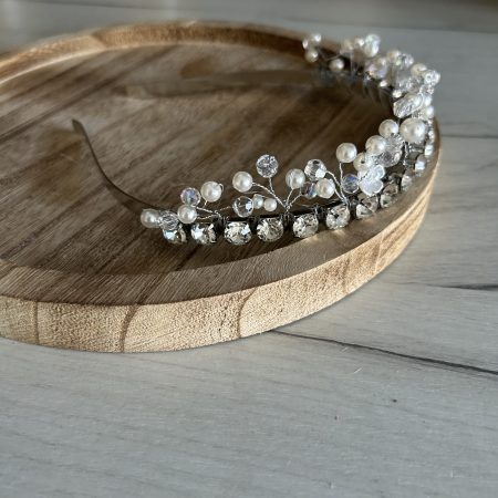 Handmade beaded tiara