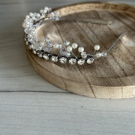 Handmade beaded tiara