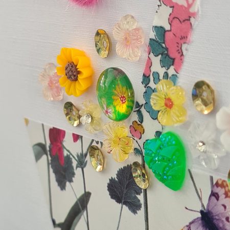 Handmade Birthday Card. Celebrate a special birthday with a cupcake!