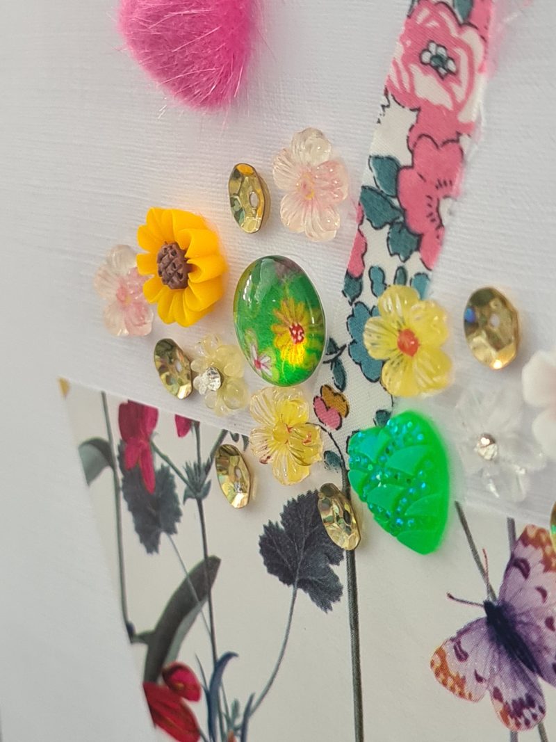 Handmade Birthday Card. Celebrate a special birthday with a cupcake!