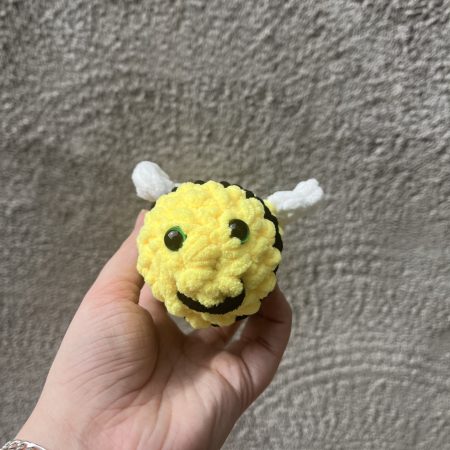 Amigurumi bumblebee plush