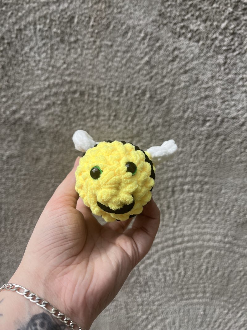 Amigurumi bumblebee plush