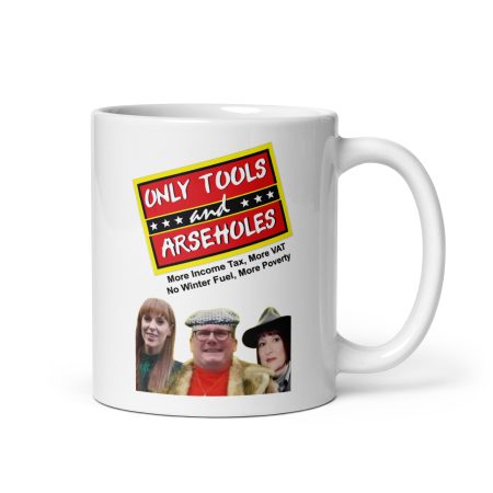 Labour Party Parody Mug, White Ceramic 11oz, Made To Order Funny Political Gift