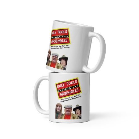 Labour Party Parody Mug, White Ceramic 11oz, Made To Order Funny Political Gift