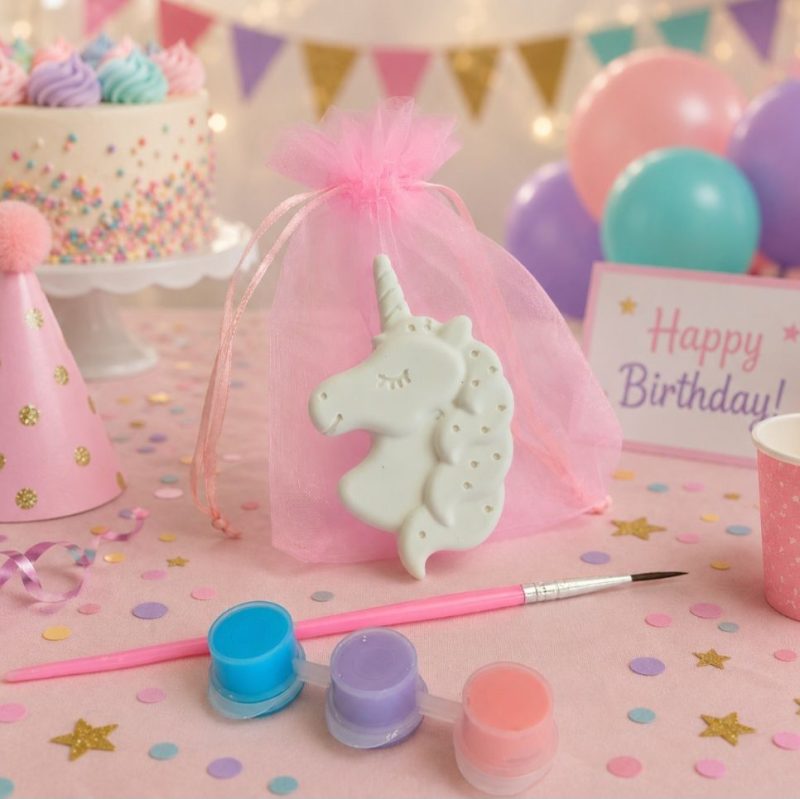 Paint Your Own Unicorn, Unicorn Themed Party Bag Filler, Unicorn Kids Party Favour 🌈 🎨 🖌