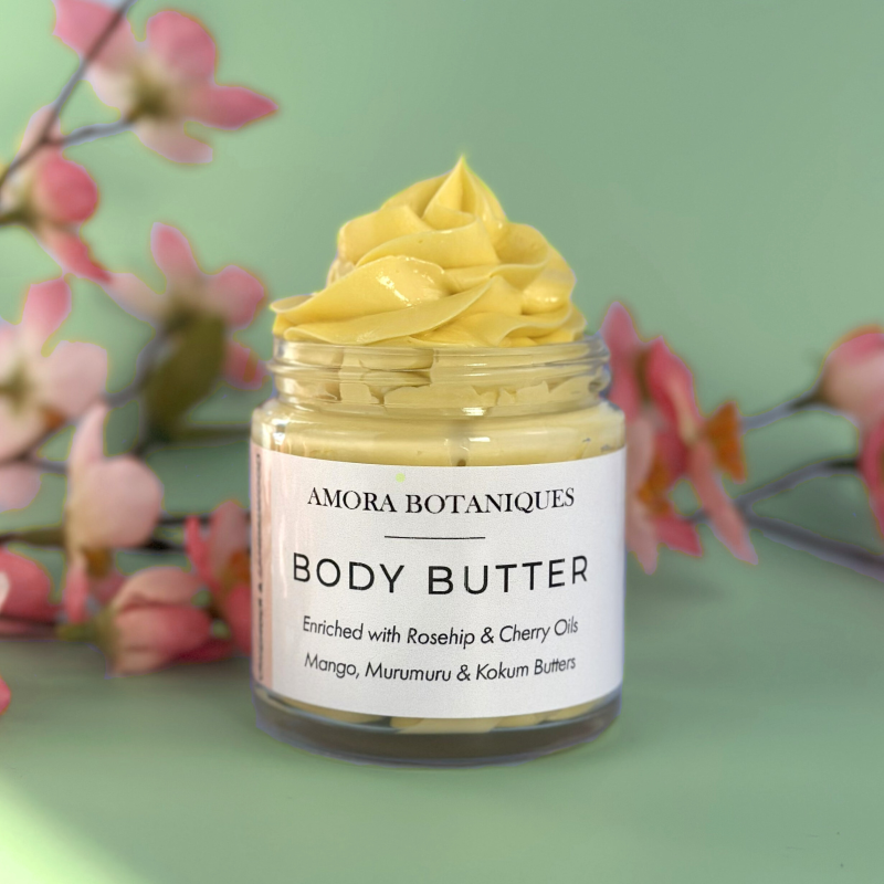 Nourishing Body Butter with Rosehip, Cherry Kernel & Murumuru Butter