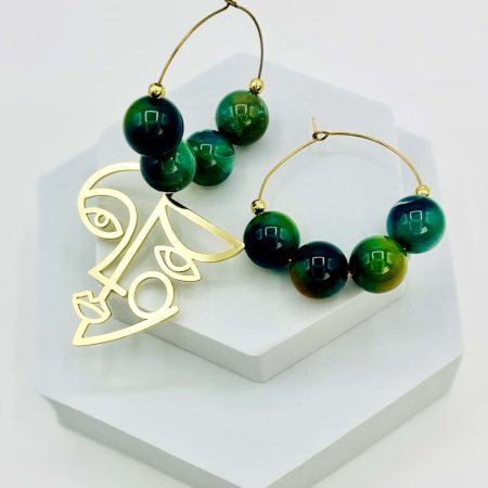 Statement Necklace and Earring Set