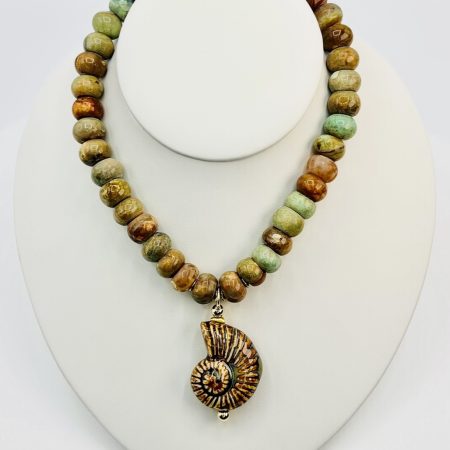 Ocean-Inspired Handmade Necklace