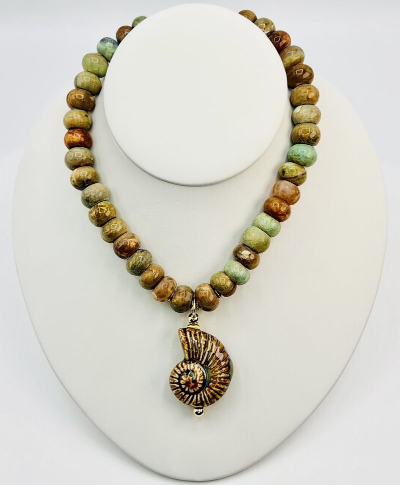 Ocean-Inspired Handmade Necklace