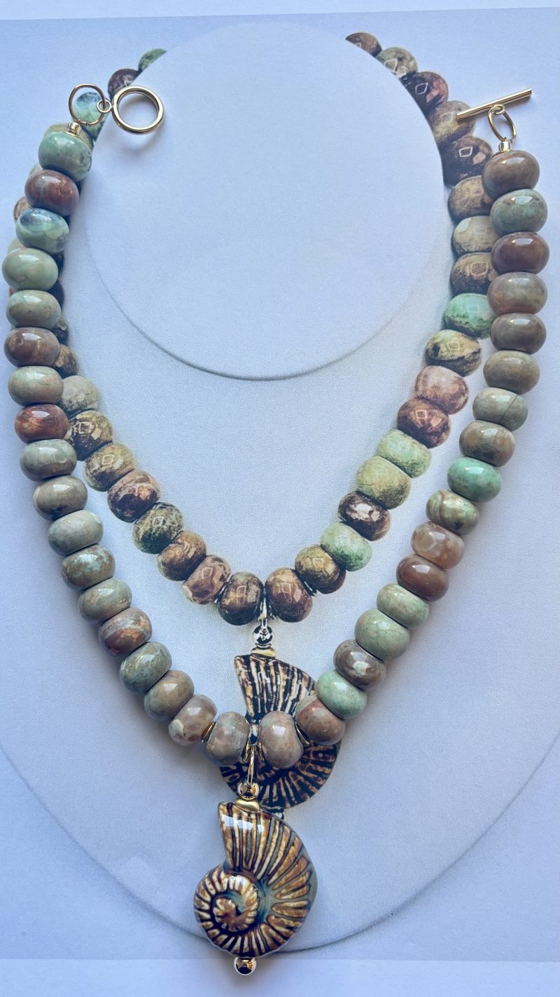 Ocean-Inspired Handmade Necklace
