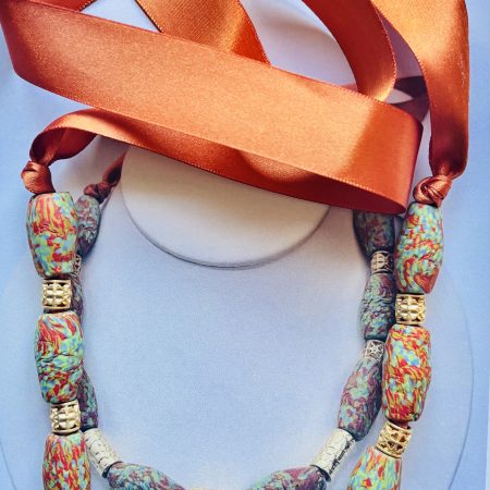 Autumn Mosaic Statement Necklace