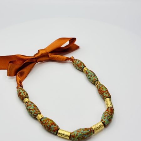 Autumn Mosaic Statement Necklace