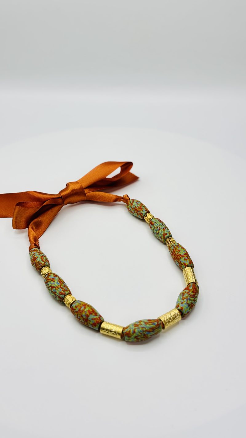 Autumn Mosaic Statement Necklace