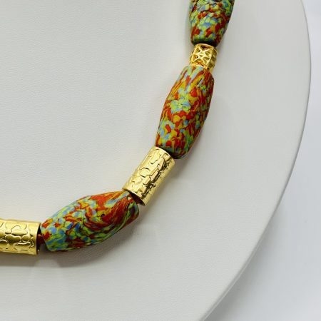 Autumn Mosaic Statement Necklace