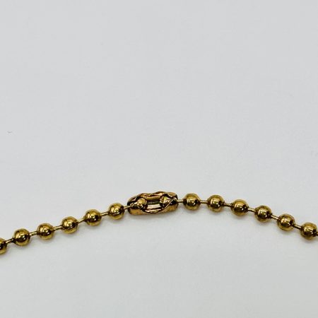 White & Gold Statement Necklace