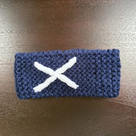 Hand Knitted Kids Headbands in World Cup Colours, 3 Sizes