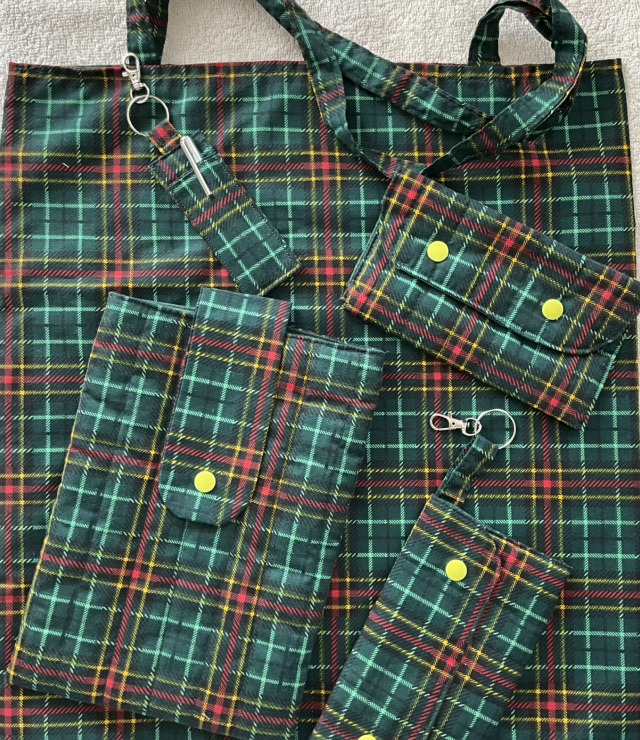 Green Tartan Range of Products