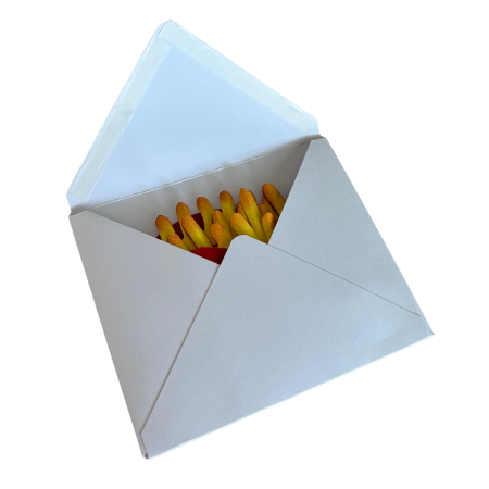Handmade Father’s Day Pop Up Card with French Fries Design for Dad