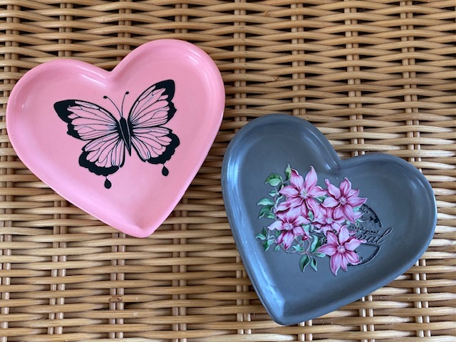 Eco-Resin Heart Trinket Dish