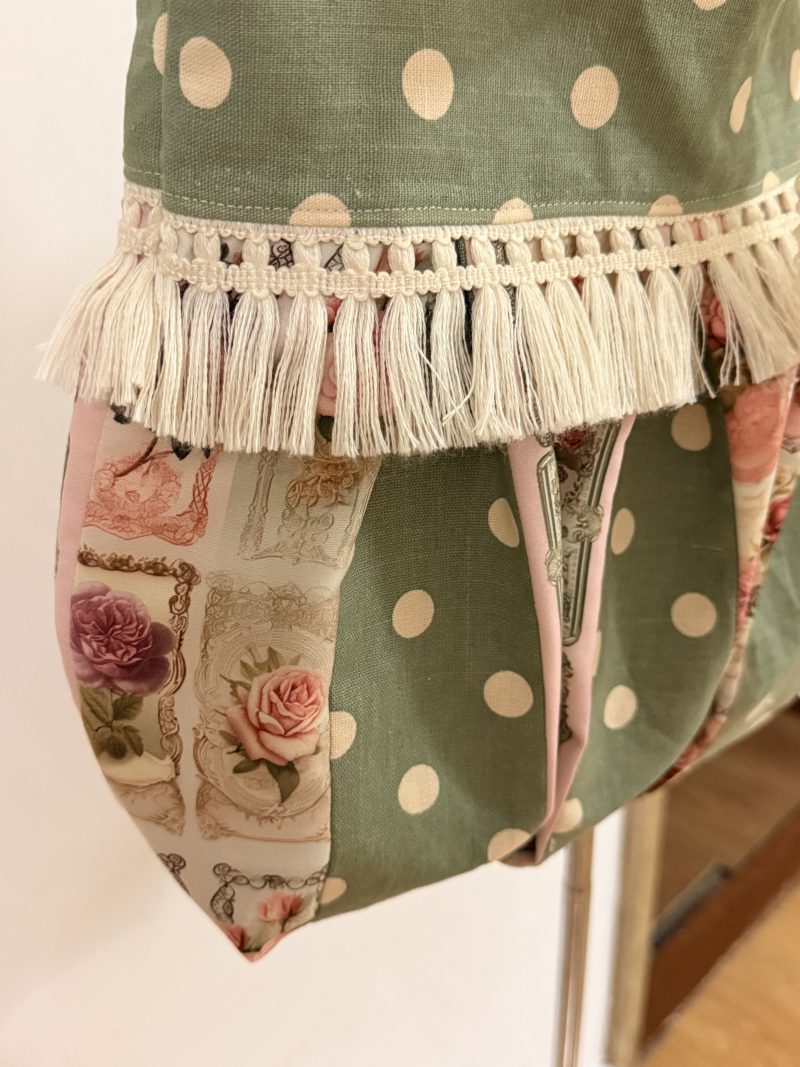 Vintage polka dot bag