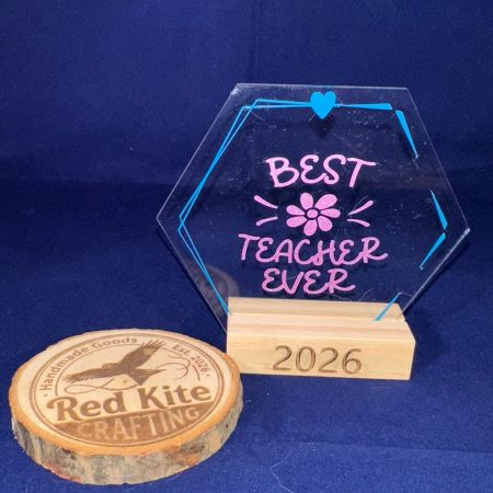 Best Teacher Ever Plaque