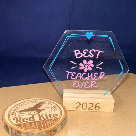 Best Teacher Ever Plaque