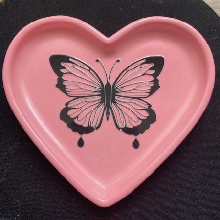 Eco-Resin Heart Trinket Dish