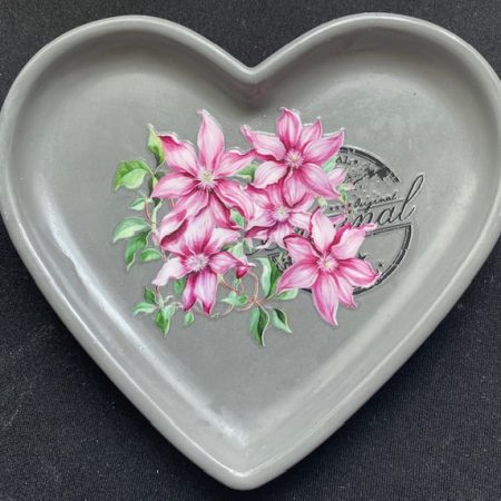Eco-Resin Heart Trinket Dish