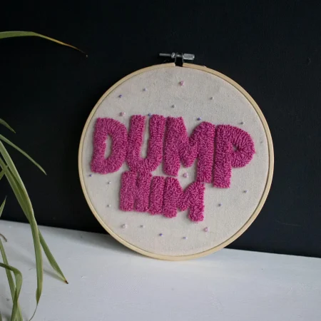 Embroidery Wall Art | Punch Needle | Home Decor