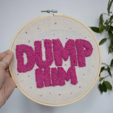 Embroidery Wall Art | Punch Needle | Home Decor