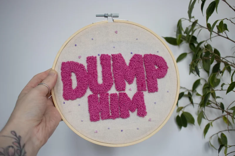 Embroidery Wall Art | Punch Needle | Home Decor