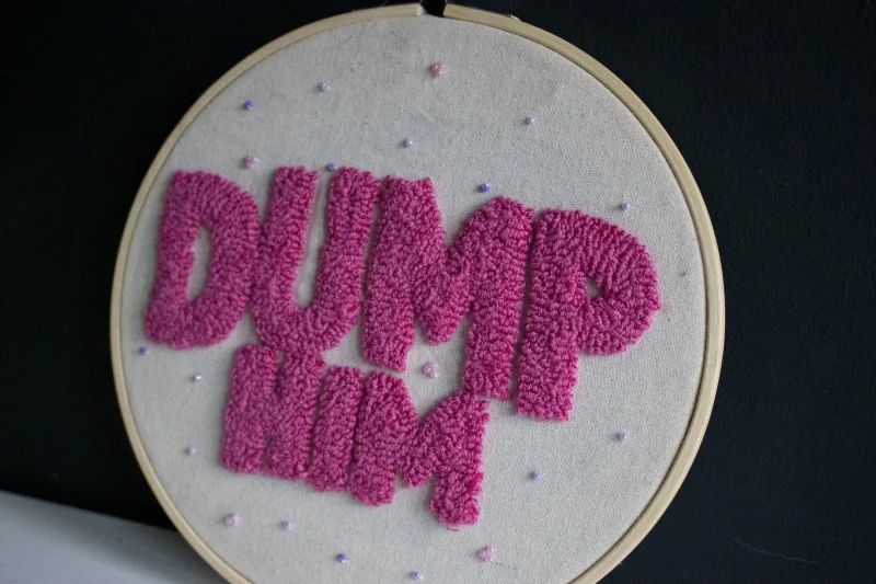 Embroidery Wall Art | Punch Needle | Home Decor