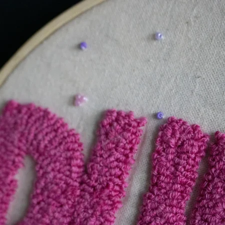 Embroidery Wall Art | Punch Needle | Home Decor